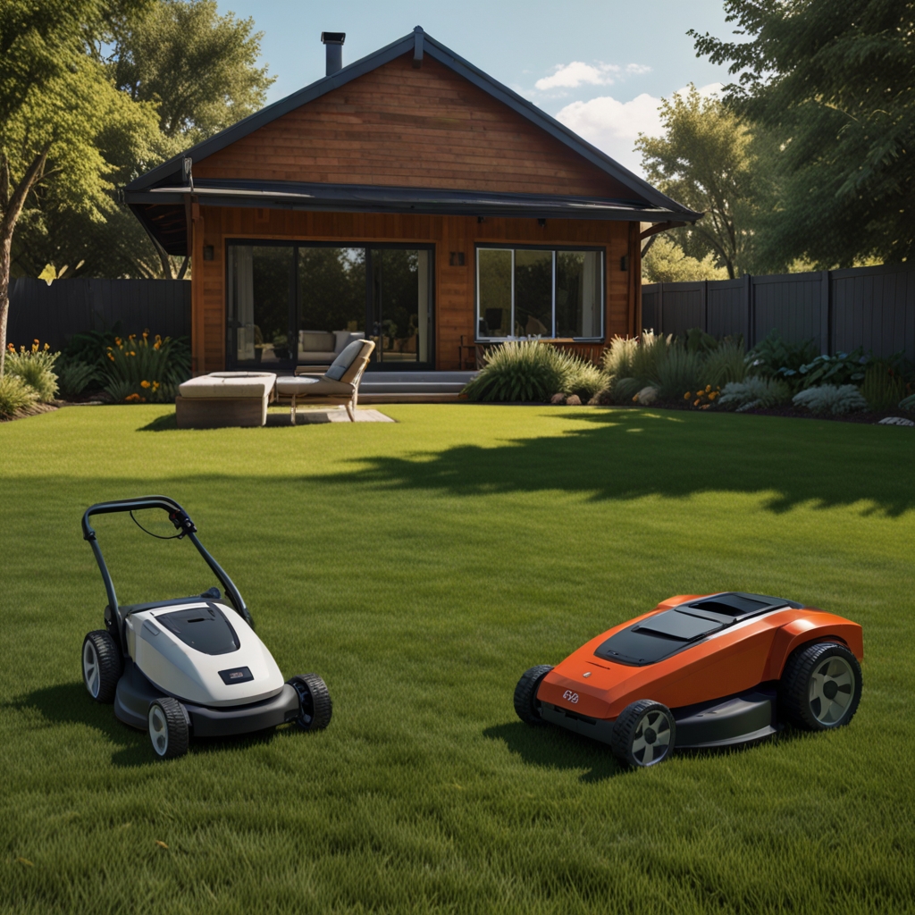 Robot tondeuse ou tondeuse traditionnelle : avantages et inconvénients